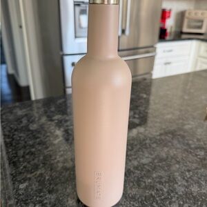 Brumate Matte Tan Insulated Wine Bottle